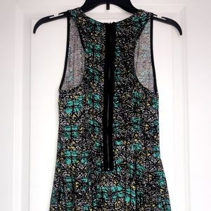 Multicolor racerback dress